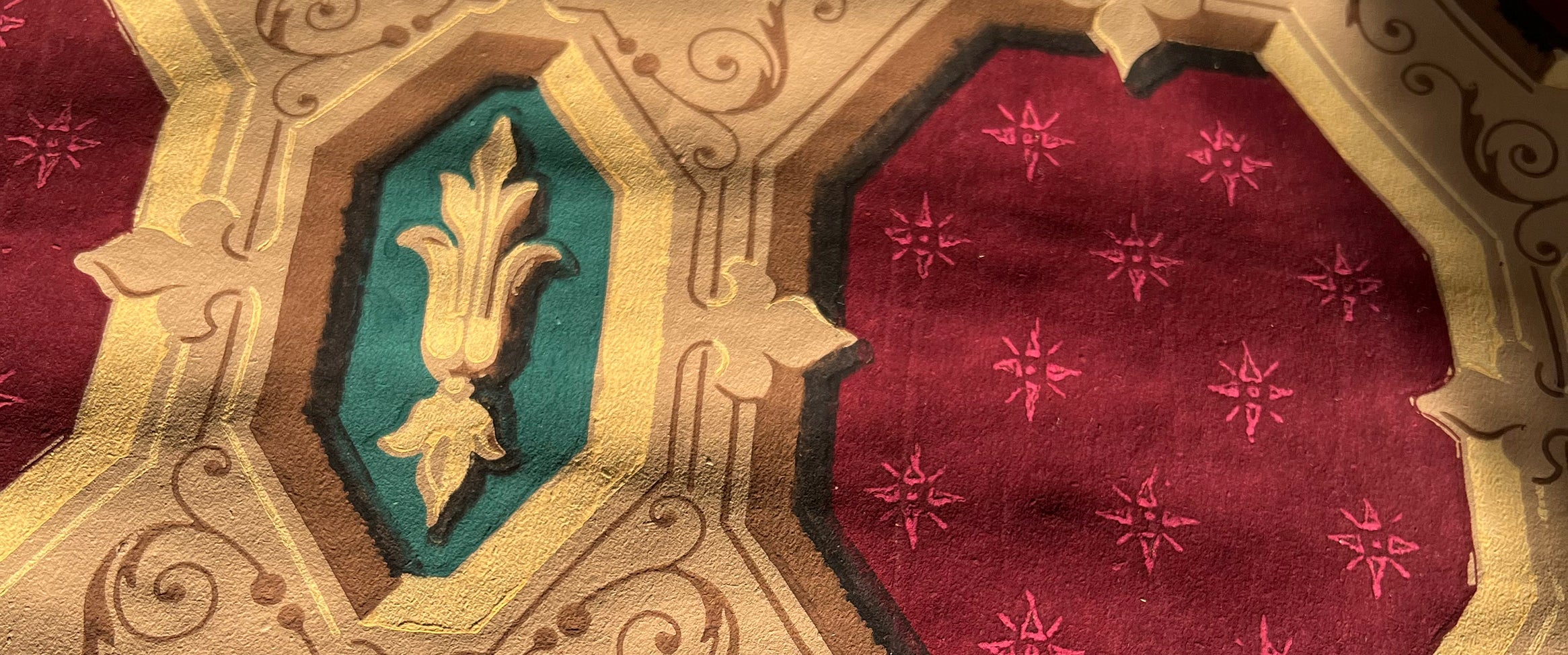 Tapeter i nygotisk stil