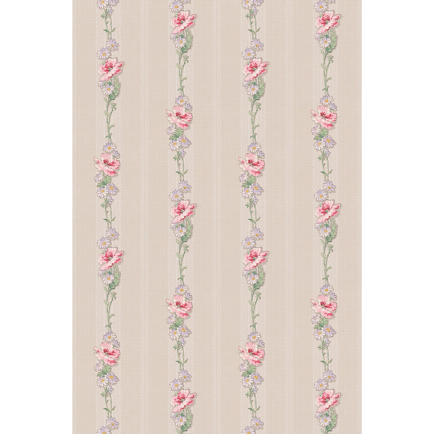 Tapet Hampshire - Original Beige