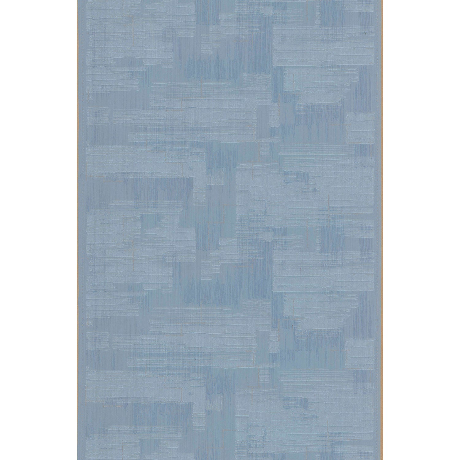 Vintagetapet Blå fält, blå linjer