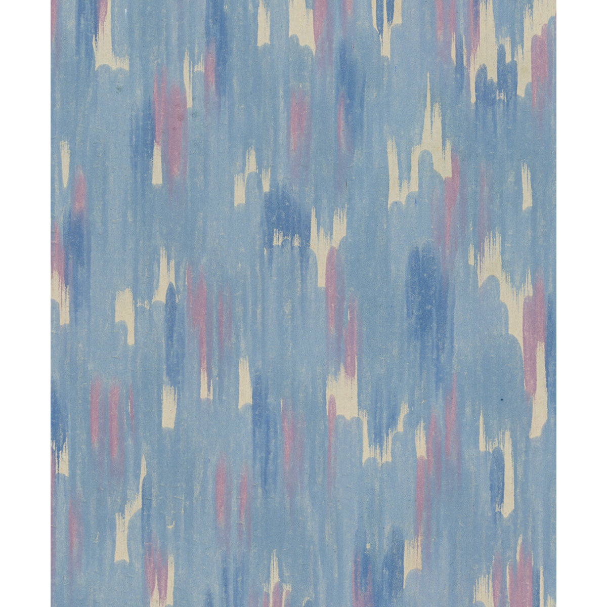 Vintagetapet Blå Havsglitter