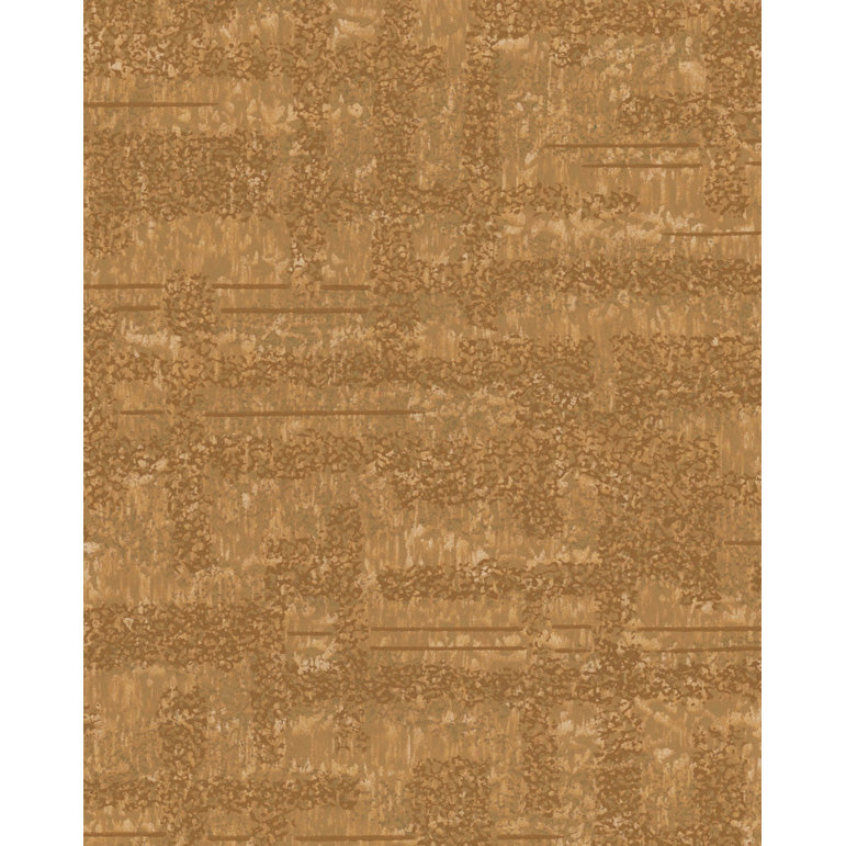 Vintagetapet Skyar på utdraget brunt – guld