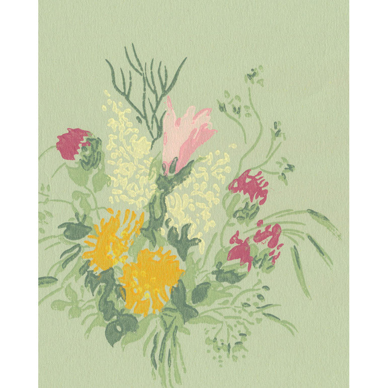 Vintagetapet Le Printemps