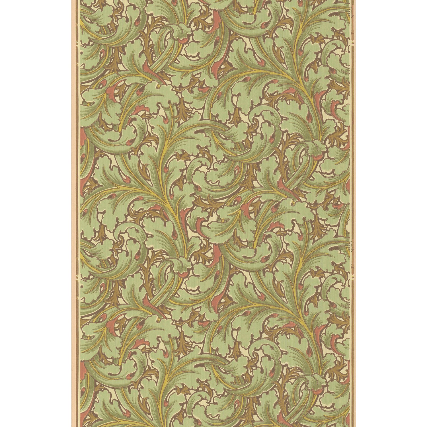 Vintagetapet Hav av akantus