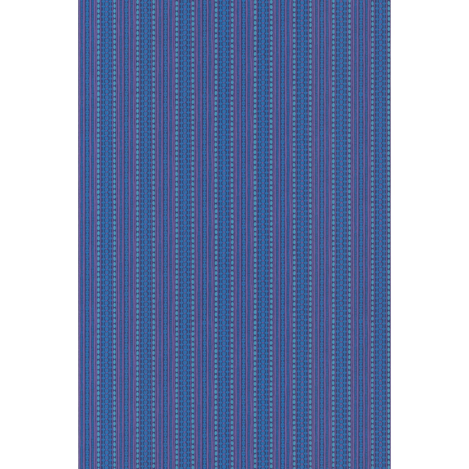 Vintagetapet Blaues vertikal