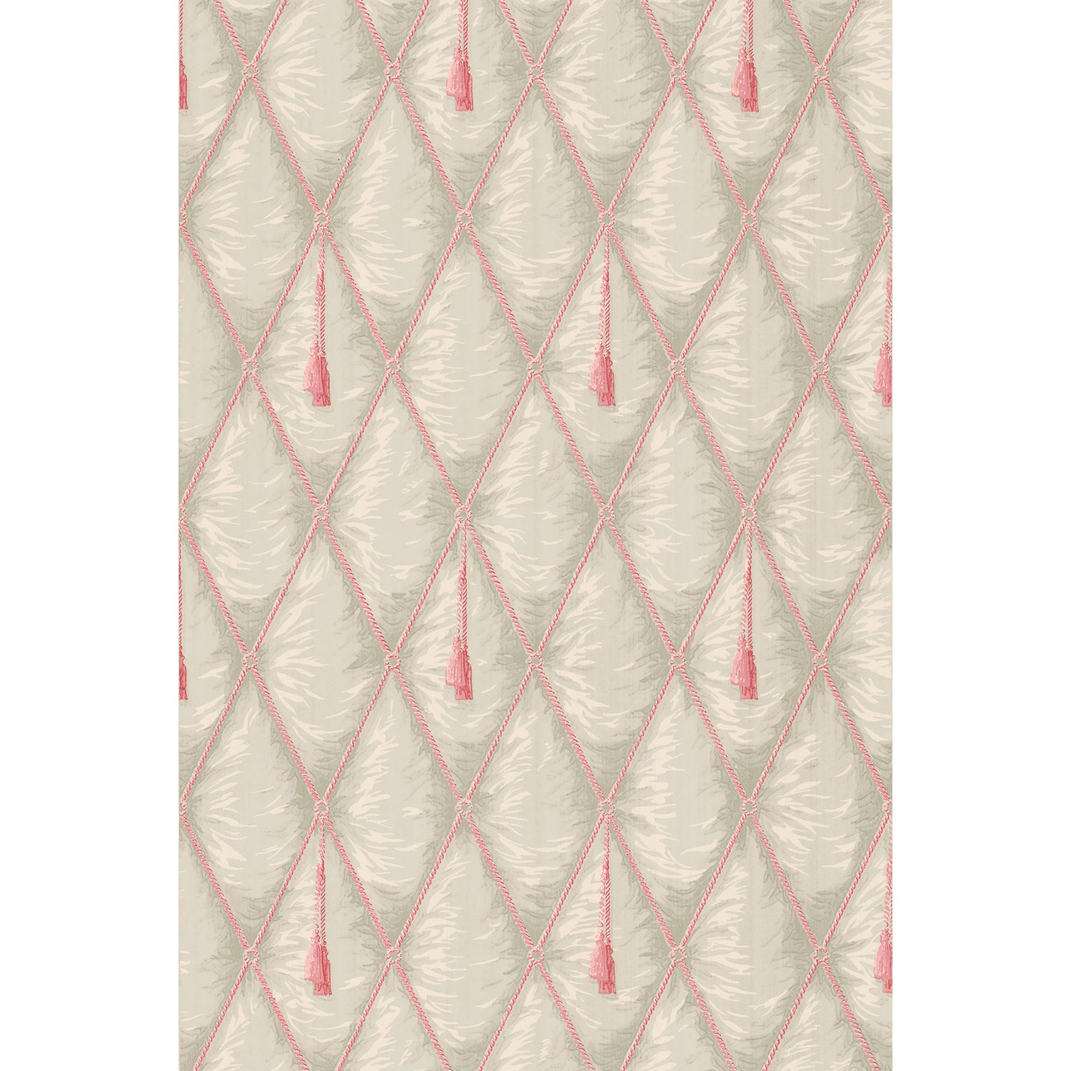 Vintagetapet Rosa snören
