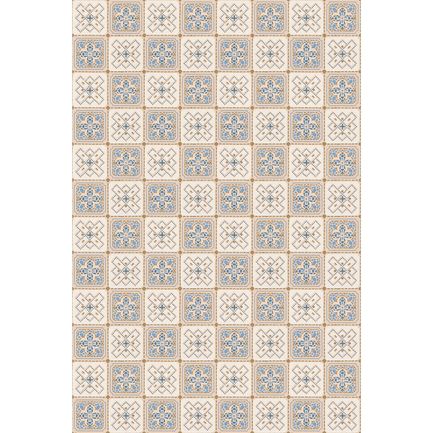 Tapet Ellen - Original Blue