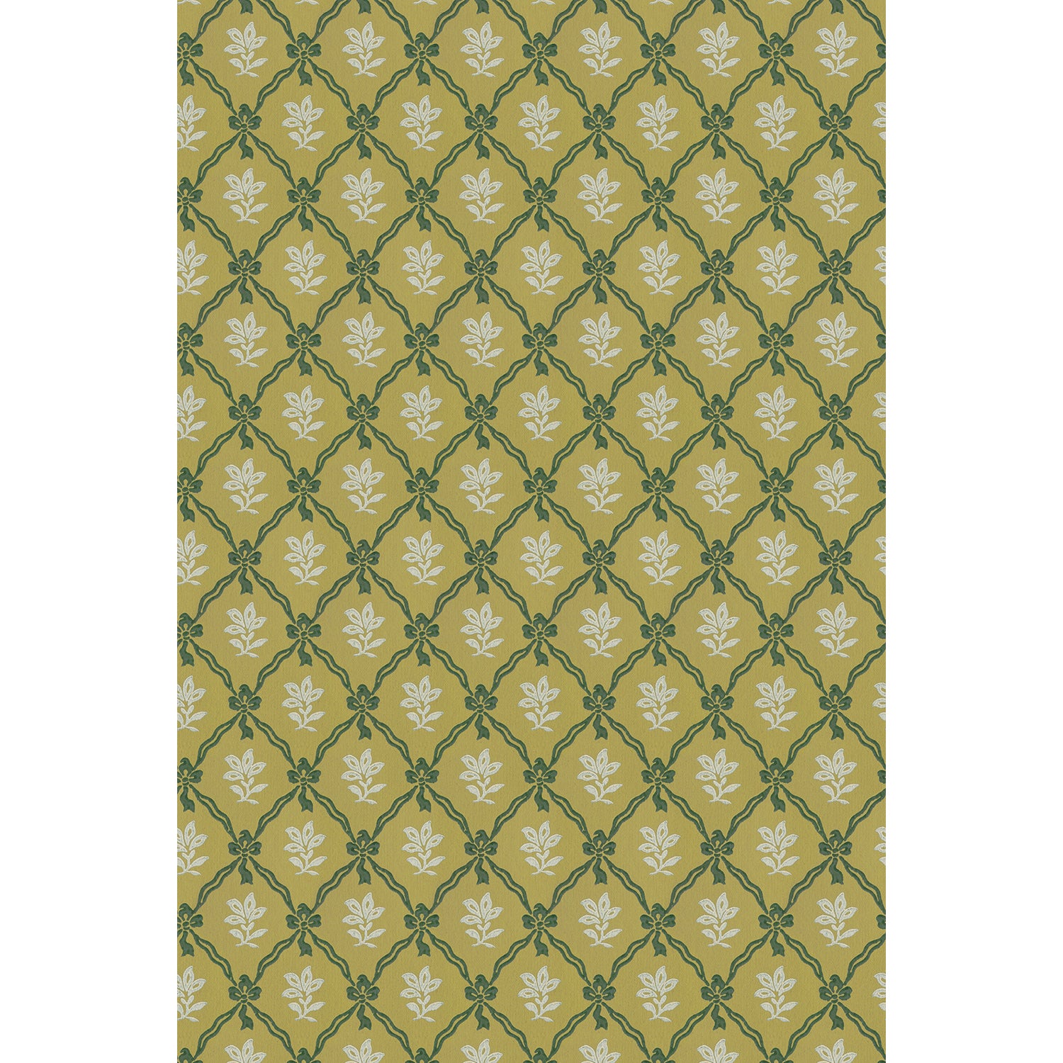 Tapet Franklin - Chartreuse/Green