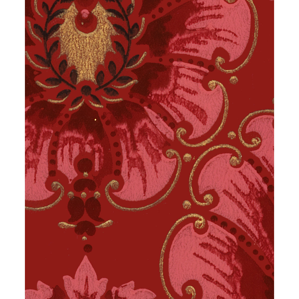 Tapet Beacon Hill - Original Red/Pink