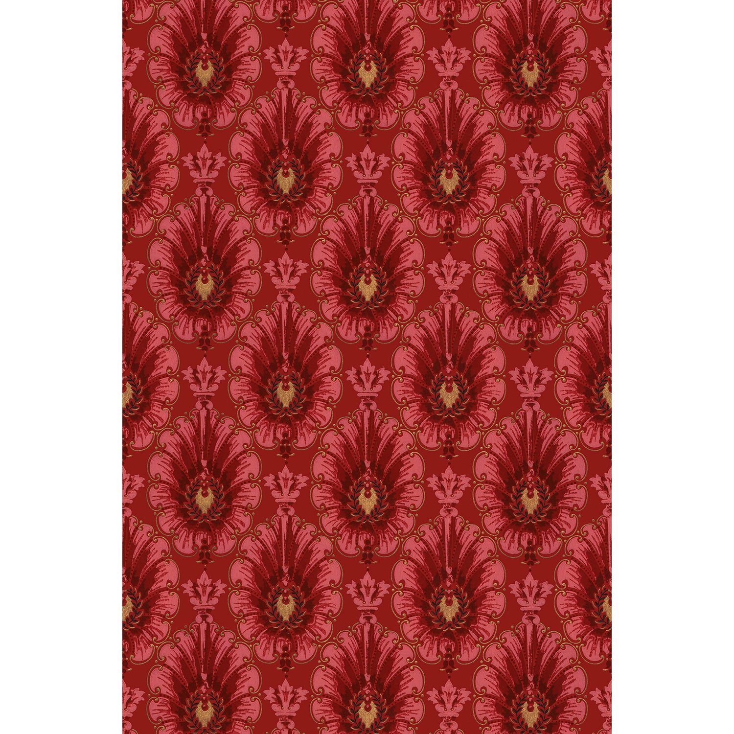 Tapet Beacon Hill - Original Red/Pink