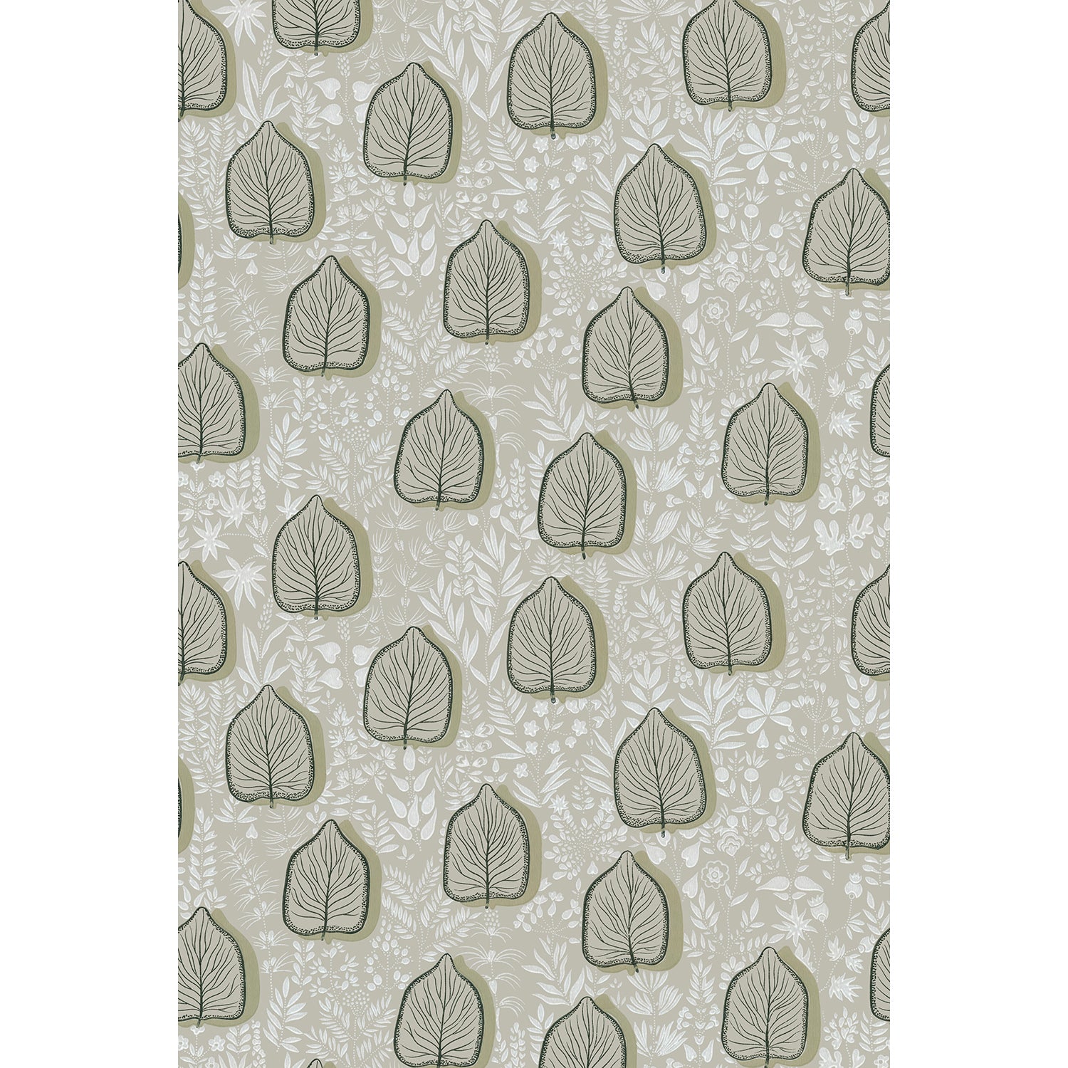 Tapet Amager - Original Olive