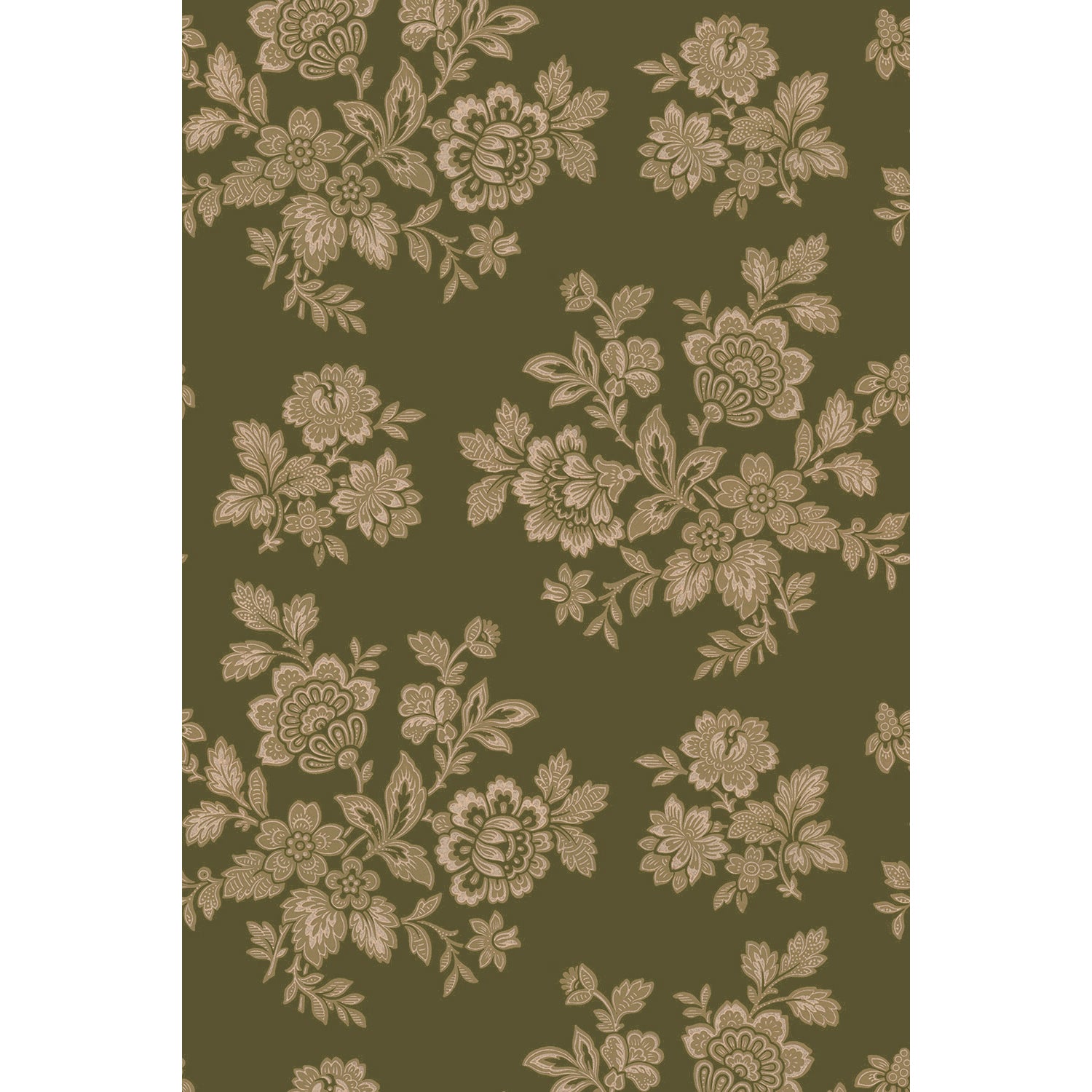 Tapet Hammarshus - Olive Green