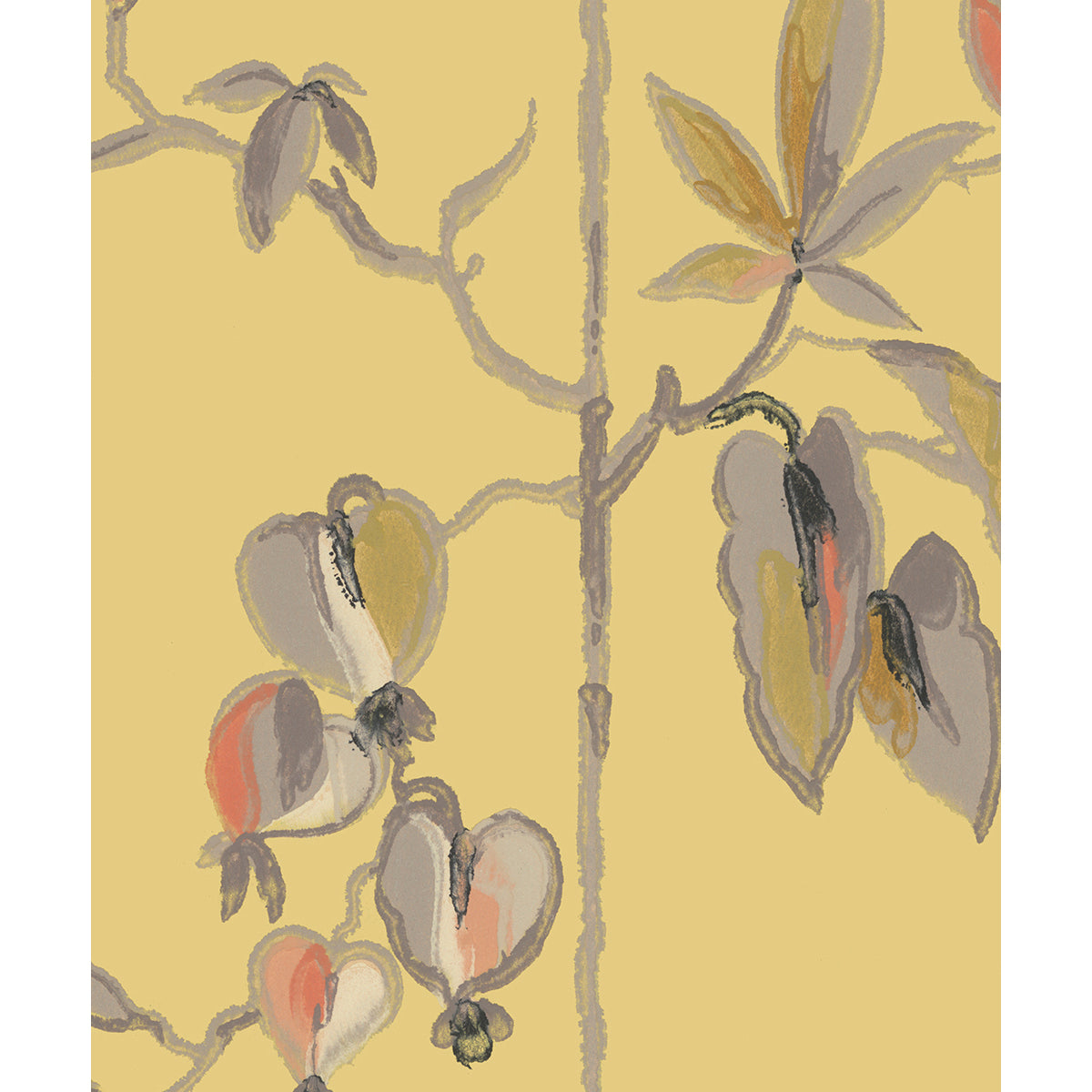 Tapet Davidhall - Original Yellow