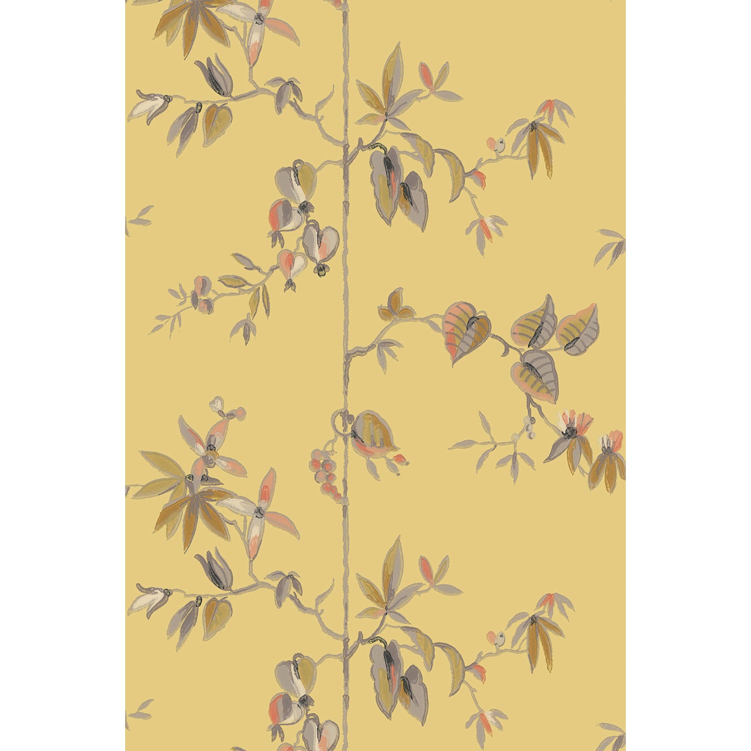 Tapet Davidhall - Original Yellow