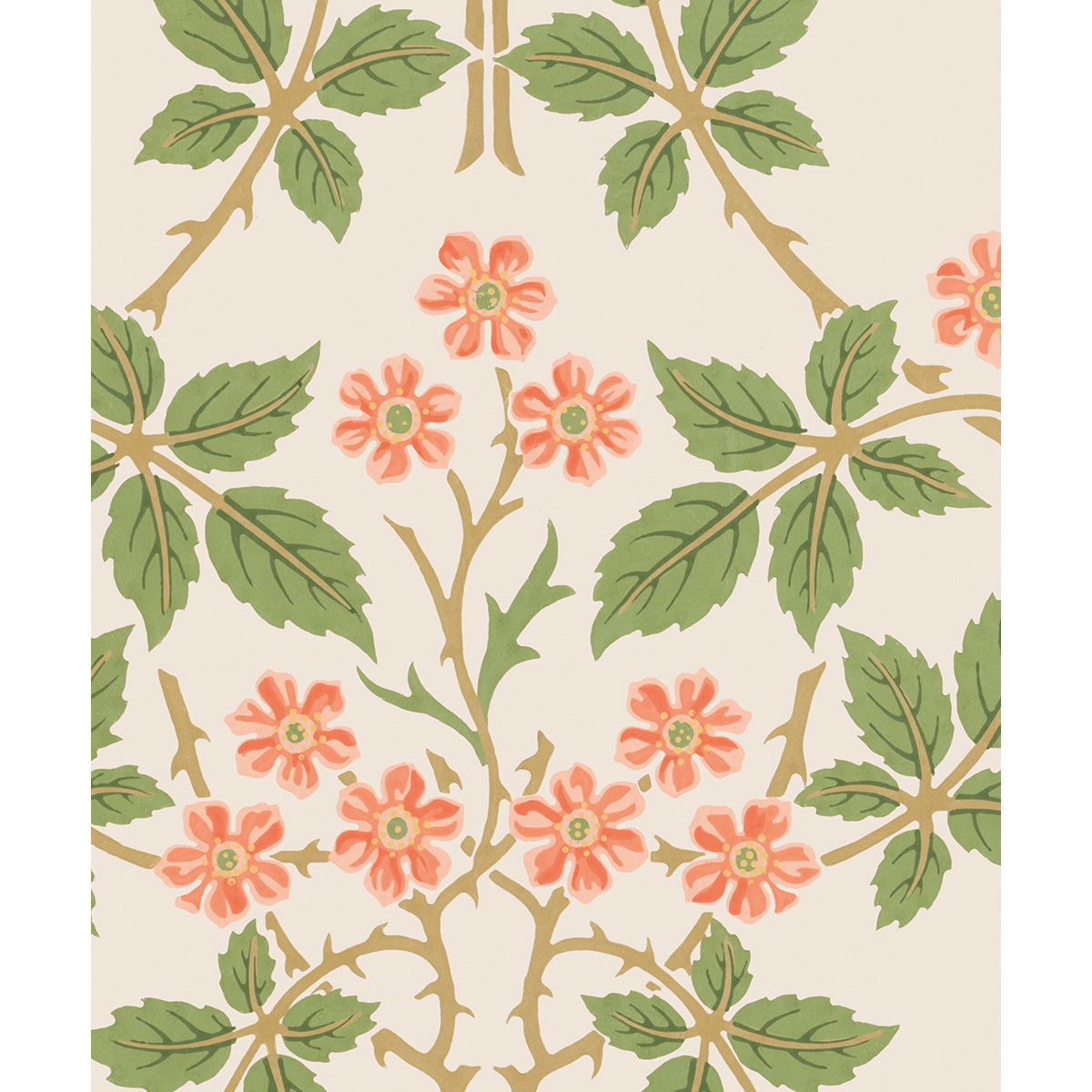 Tapet Blackberry - Original Off-White