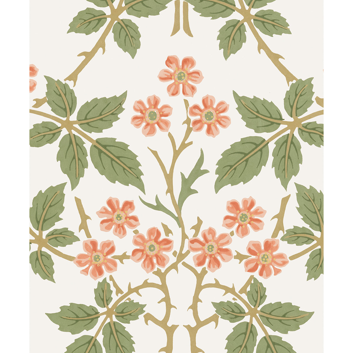 Tapet Blackberry - Original Off-White