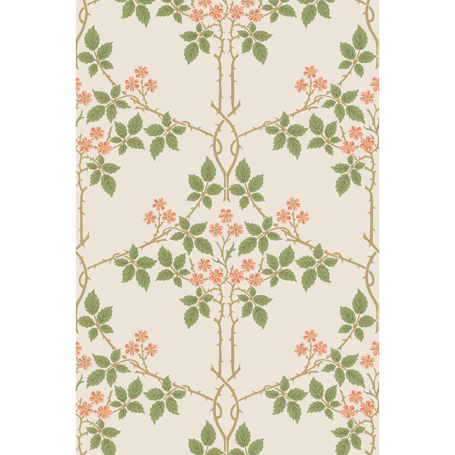 Tapet Blackberry - Original Off-White