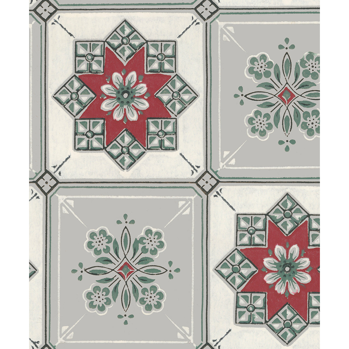 Tapet Toulouse - Grey