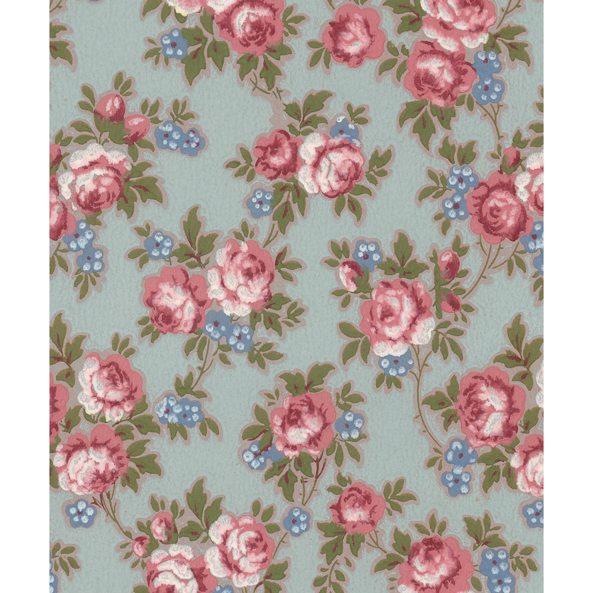 Tapet Söderköping - Soft Turquoise