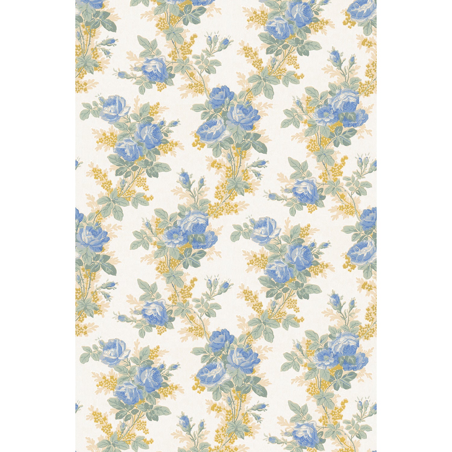 Tapet Orust - Blue/White