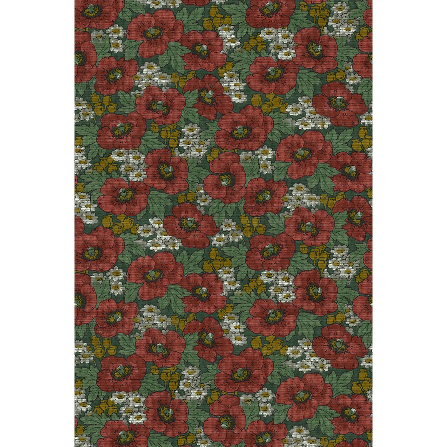 Tapet Nordanå - Poppy Red