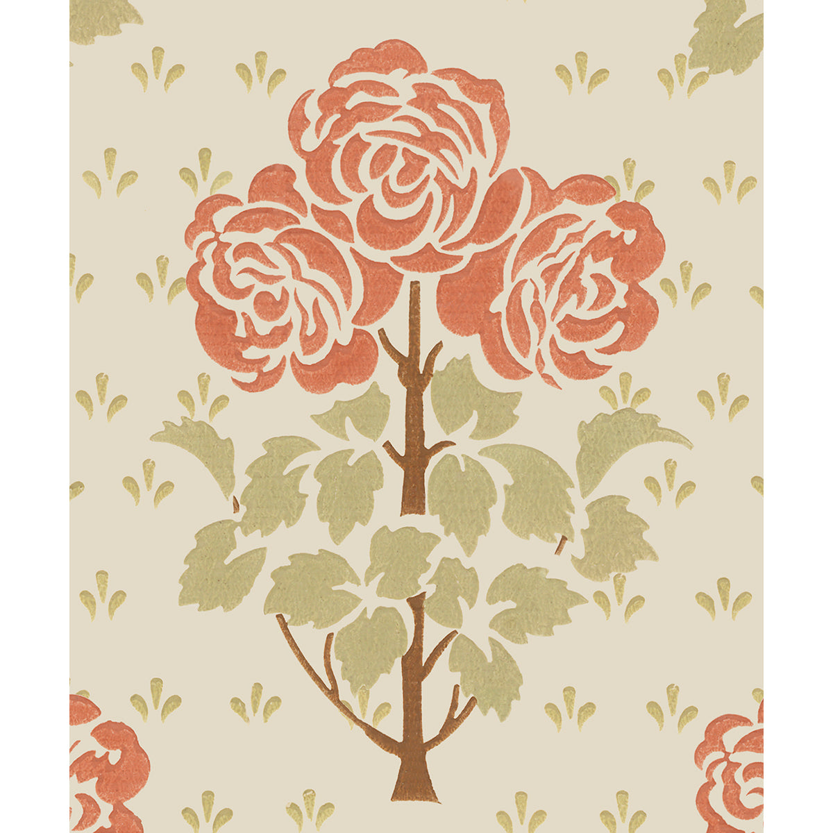 Tapet The Rose Tree Large - Original