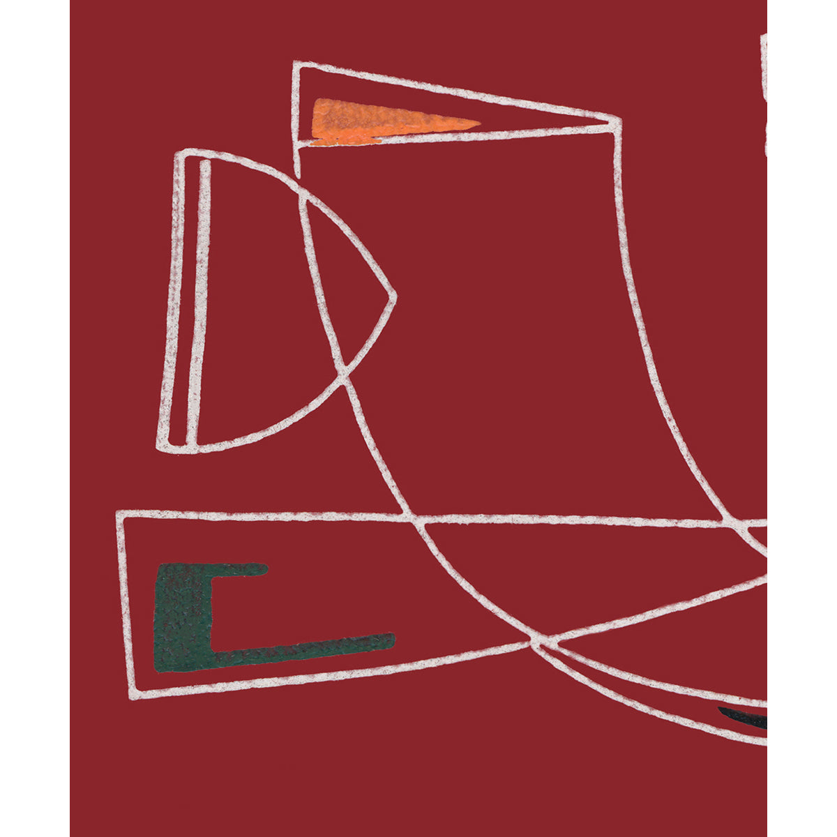 Tapet Jazz - Original Red