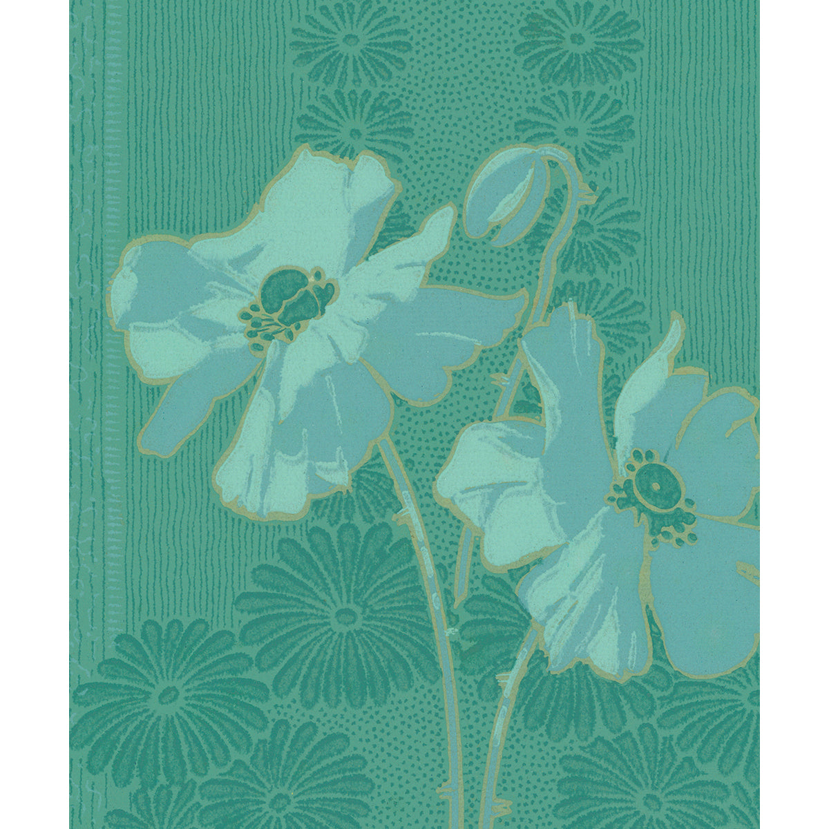 Tapet Vindeln - Original Veridian Night