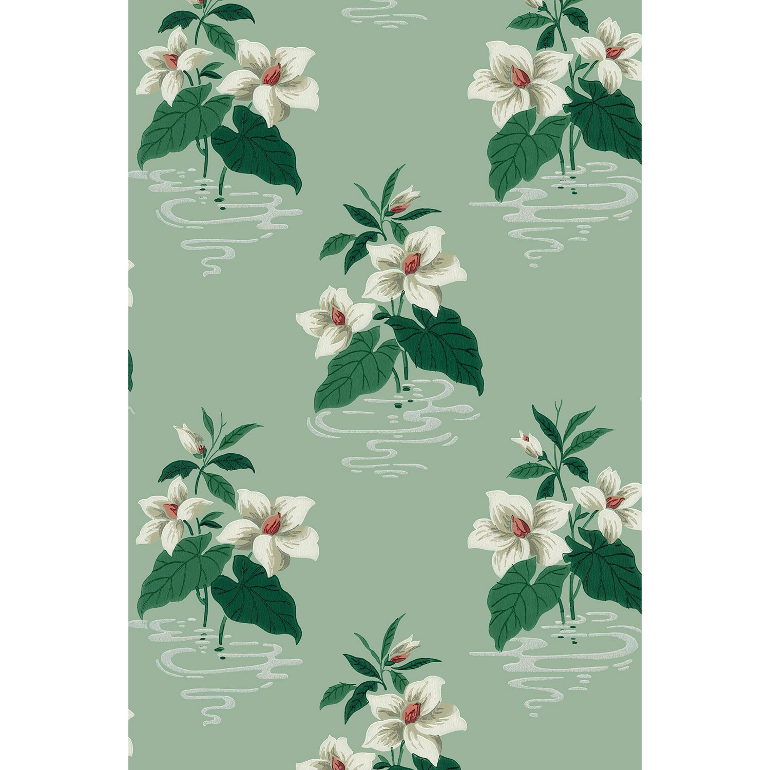 Tapet Orlando - Soft Green