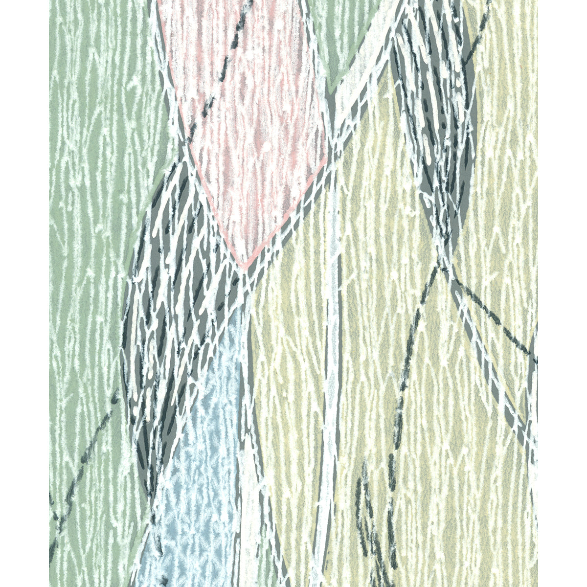 Tapet Ekenäs - Original Pastell