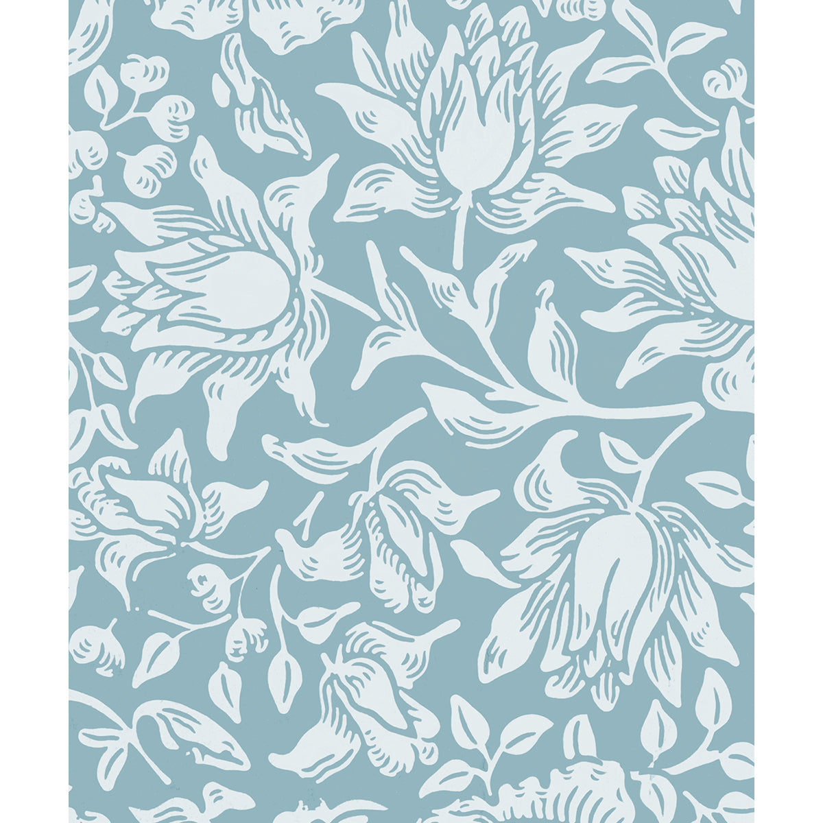 Tapet Morris Mallow - Turquoise