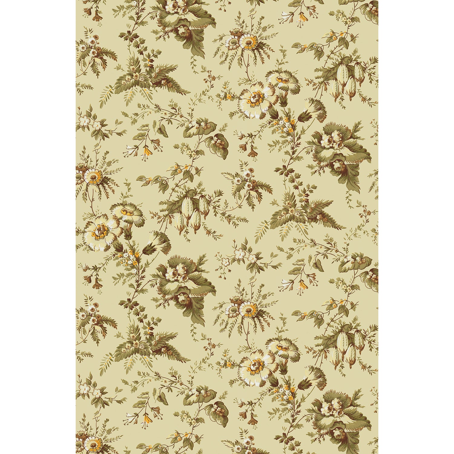 Tapet Evansville - Original Olive