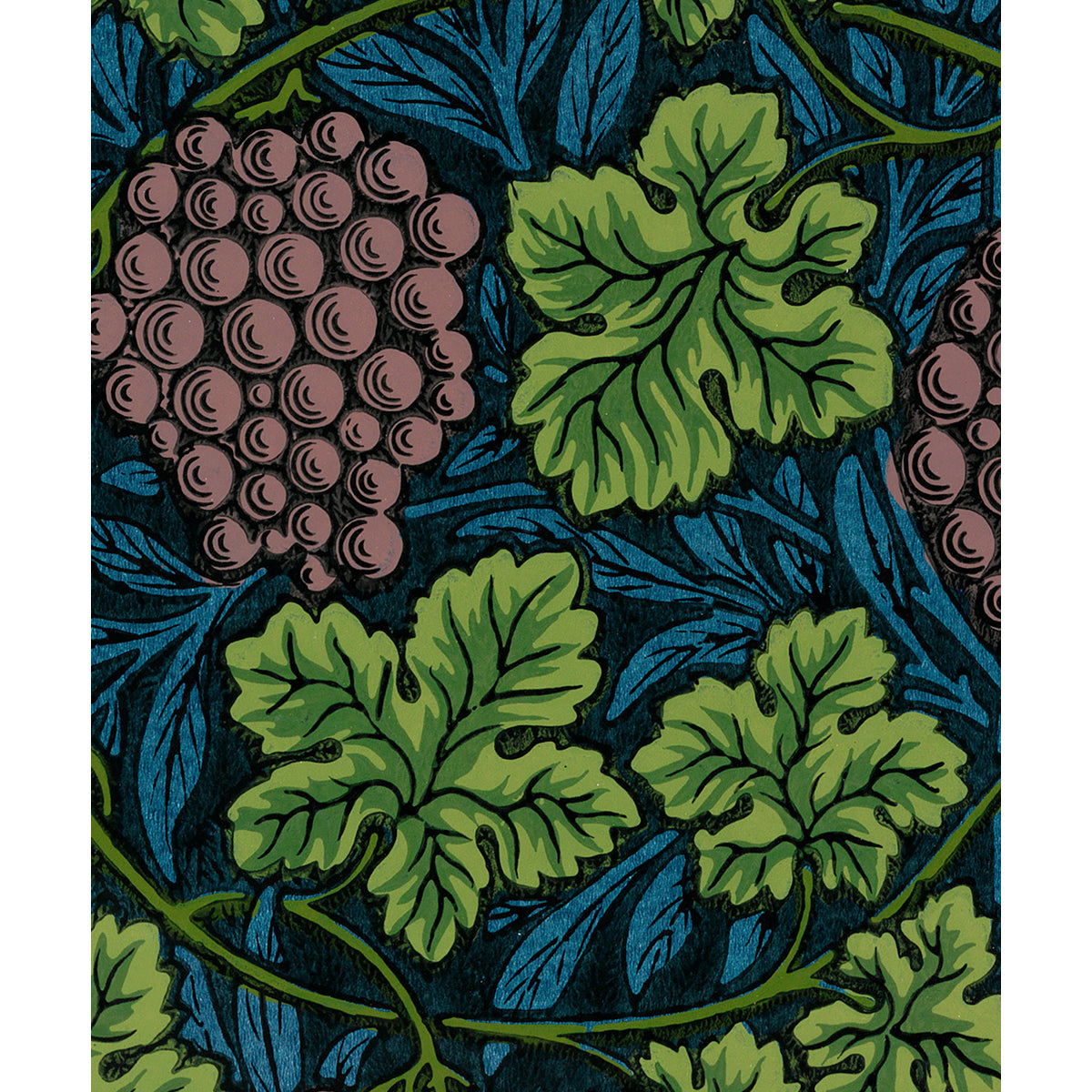 Tapet Morris Vine - Blue