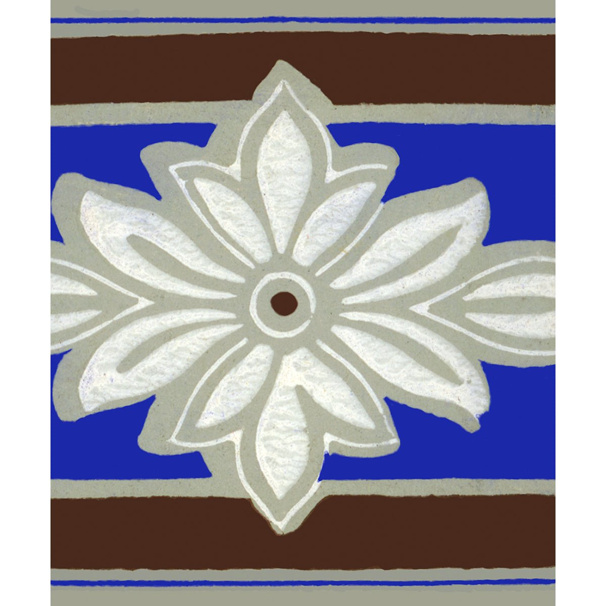 Bård Chavigny - Original Blue/Brown - Tapetorama