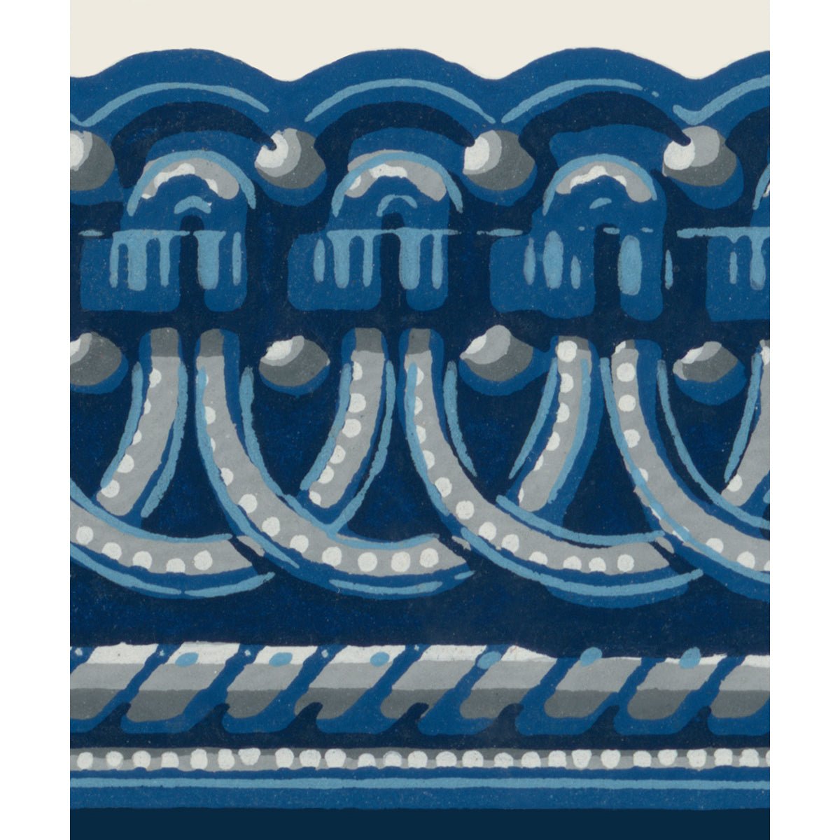 Bård Richelieu - Original Blue - Tapetorama