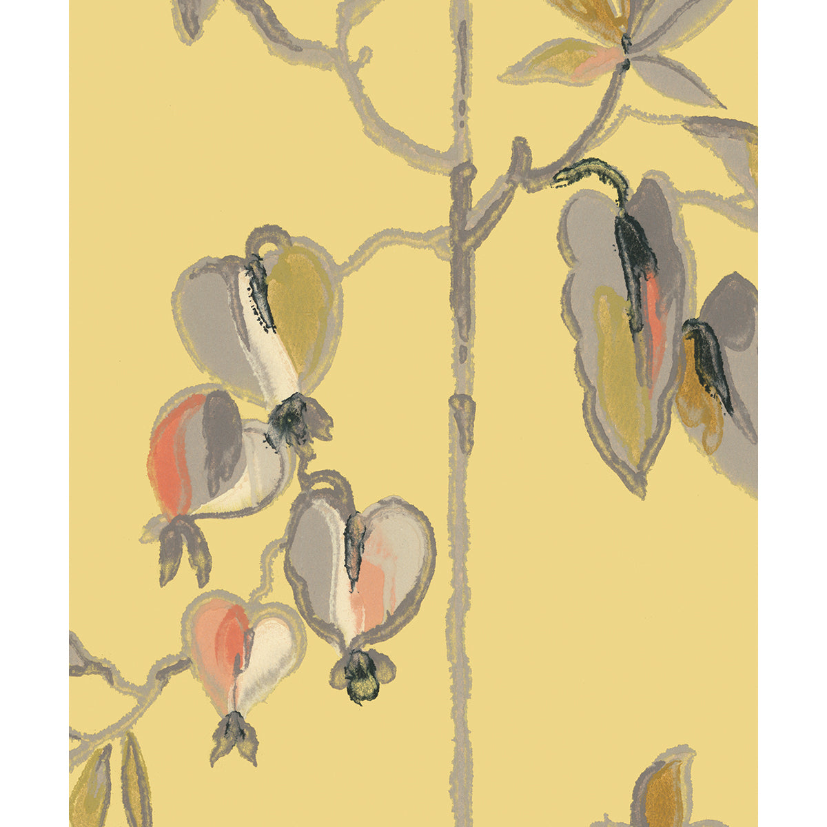 Tapet Davidhall - Original Yellow