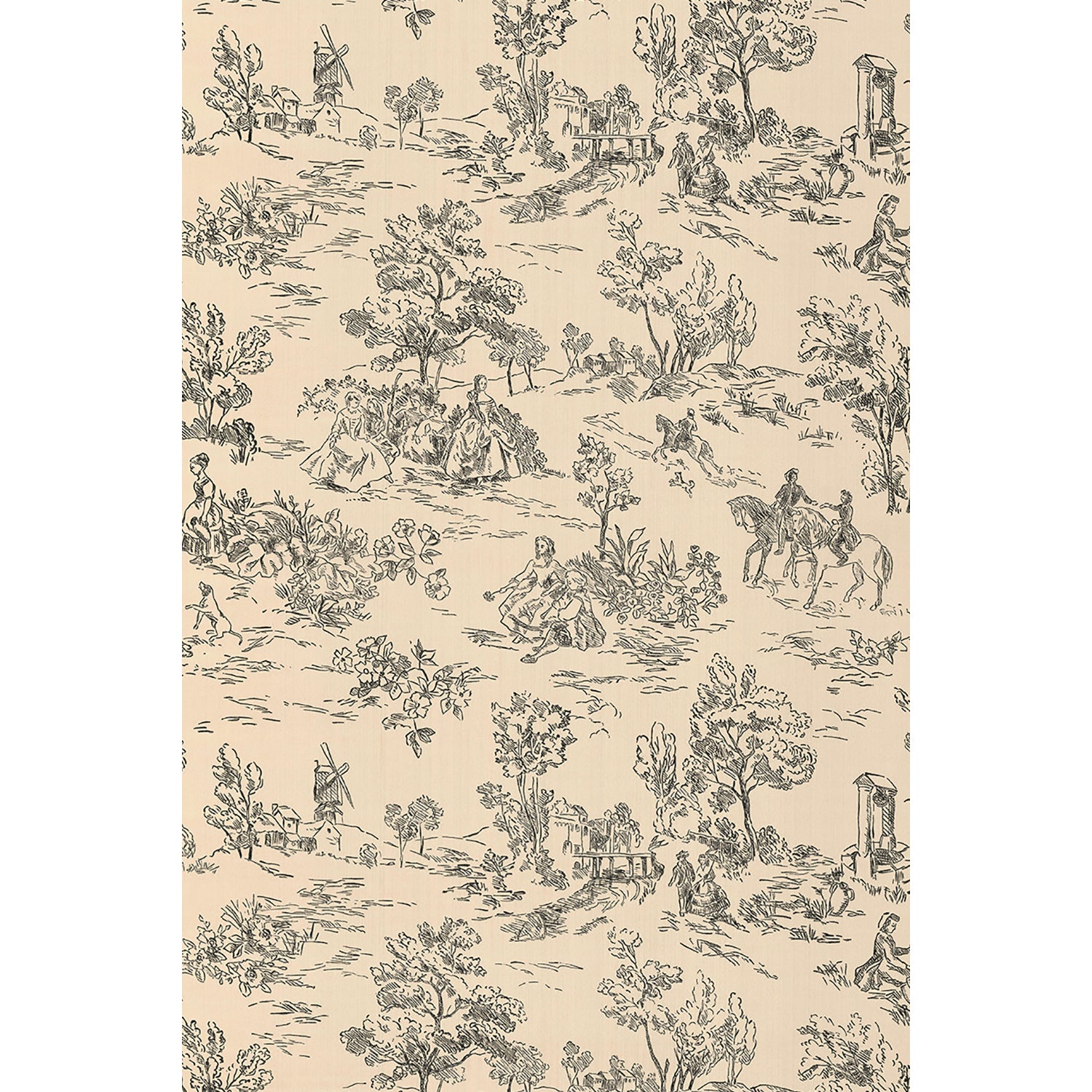 Vintagetapet Budkaveln – toile