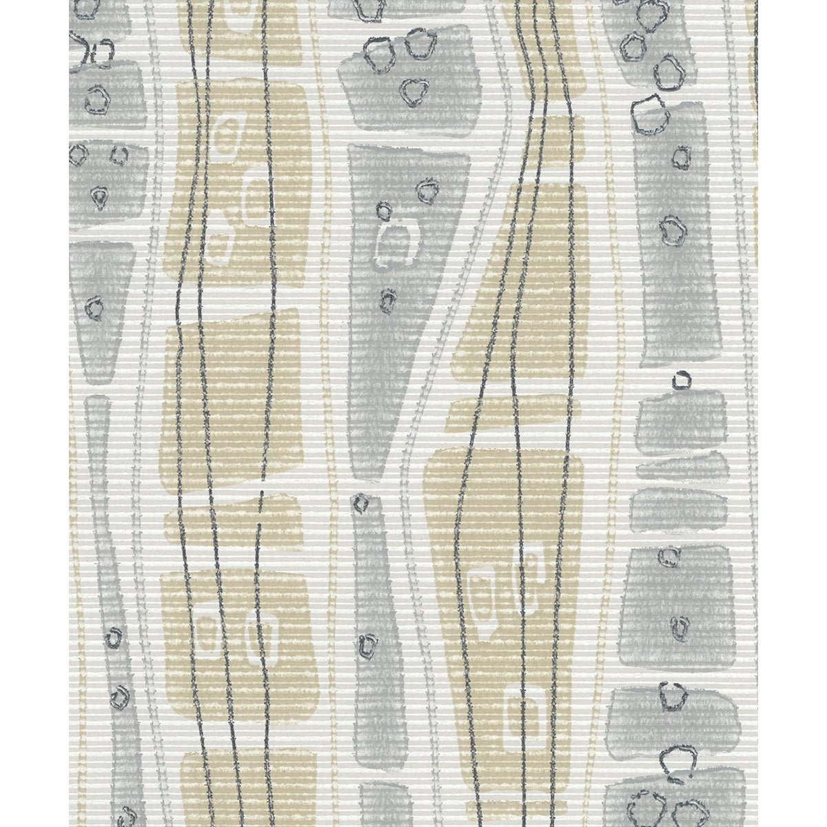 Tapet Årstadal - Original Grey - Tapetorama