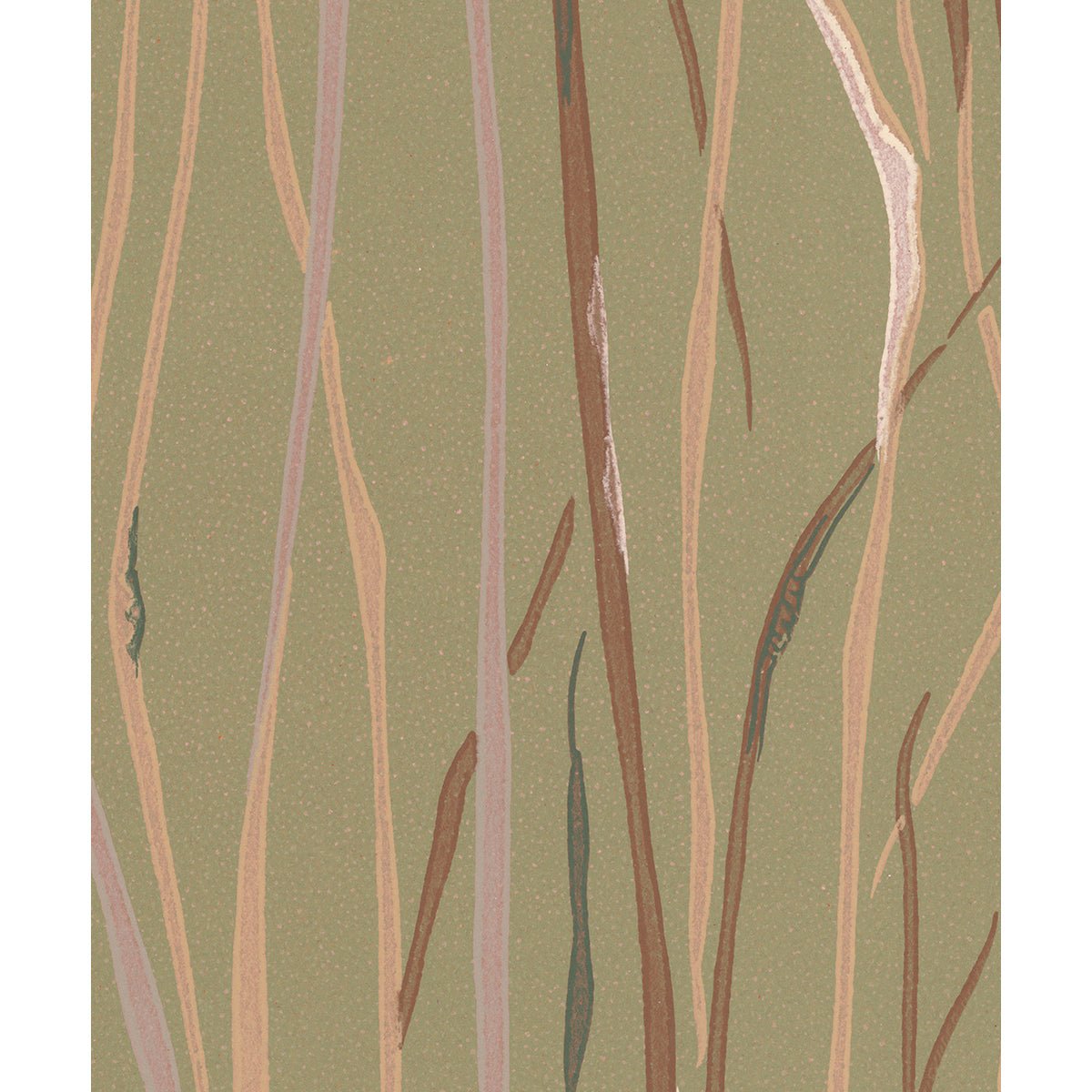 Tapet Hannover - Warm Green - Tapetorama