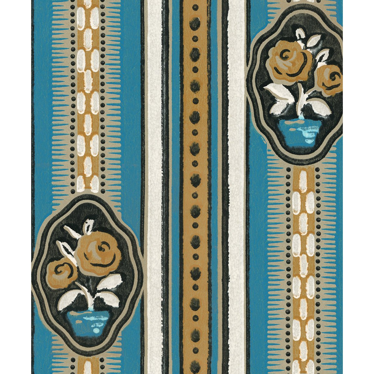 Tapet Madeleine - Original Blue - Tapetorama