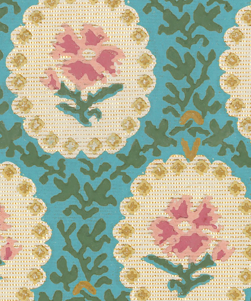 Tapet Mulhouse - Turquoise - Tapetorama