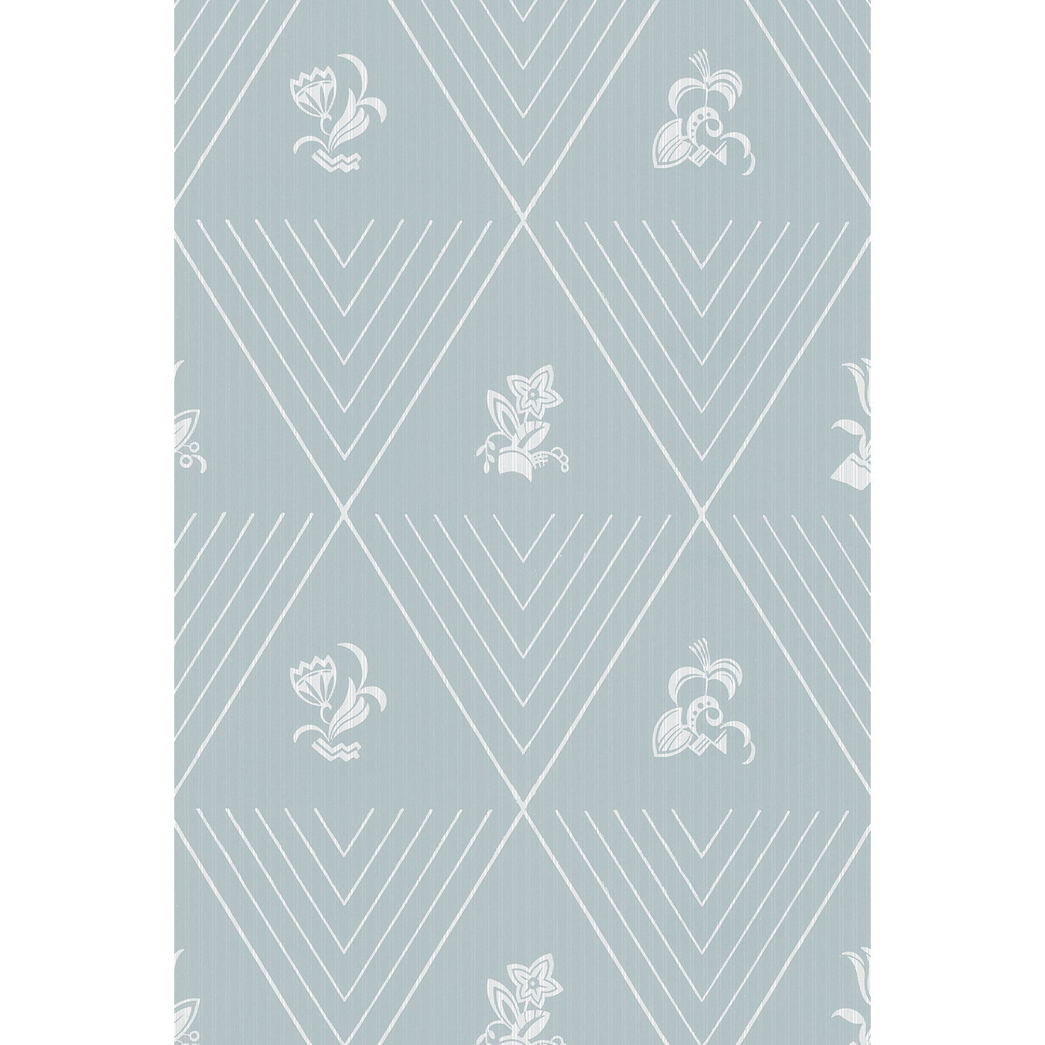 Tapet Östhammar - Light Blue - Tapetorama - Art Deco