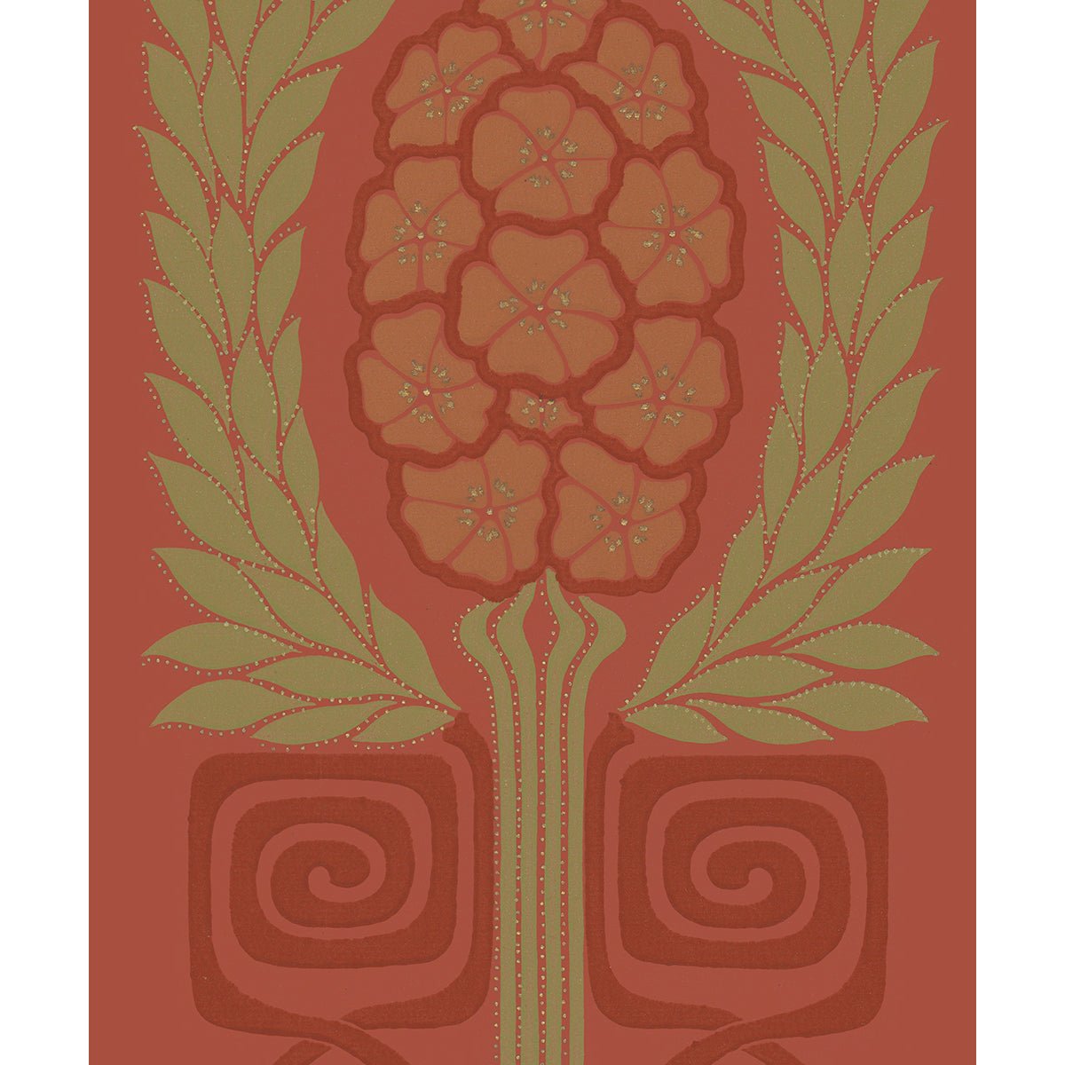 Tapet Ramlösa - Original Pale Red - Tapetorama