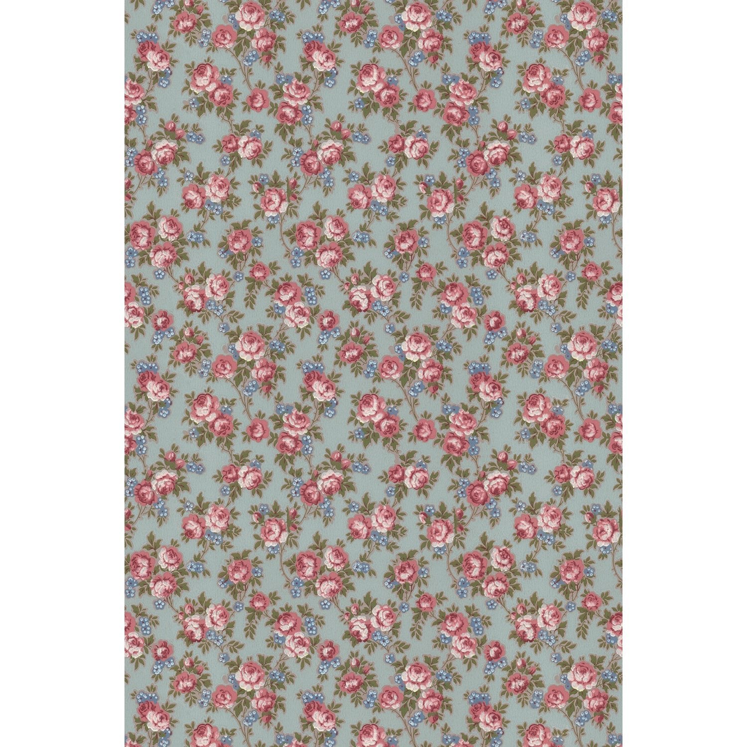 Tapet Söderköping - Soft Turquoise - Tapetorama