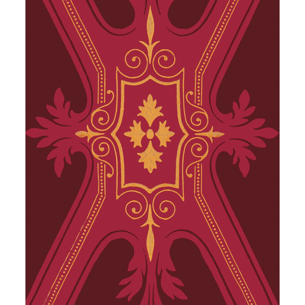 Tapet Toledo - Original Red - Tapetorama
