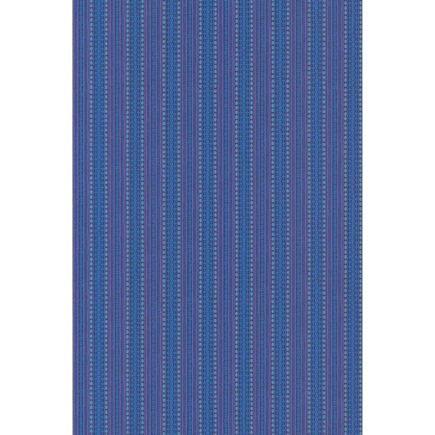 Vintagetapet Blaues vertikal - Tapetorama