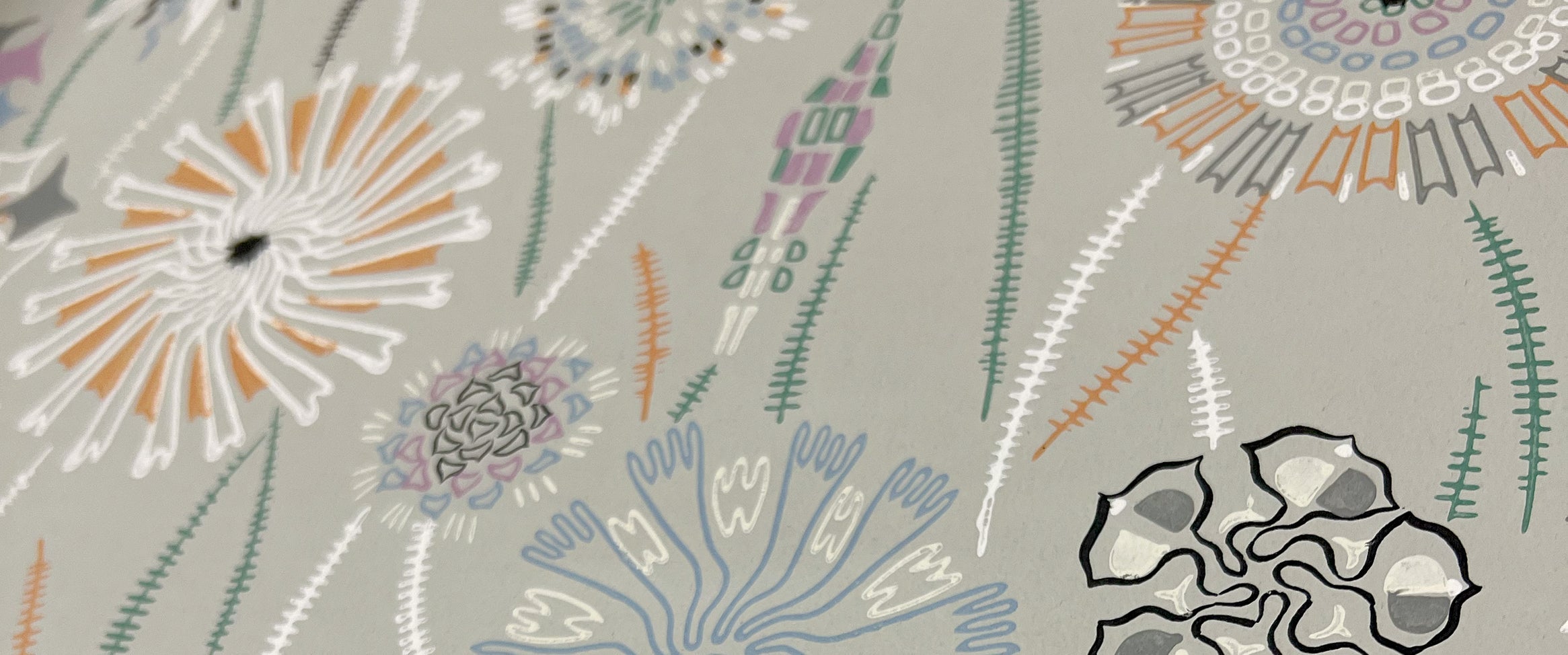 Tapeter i Midcenturystil