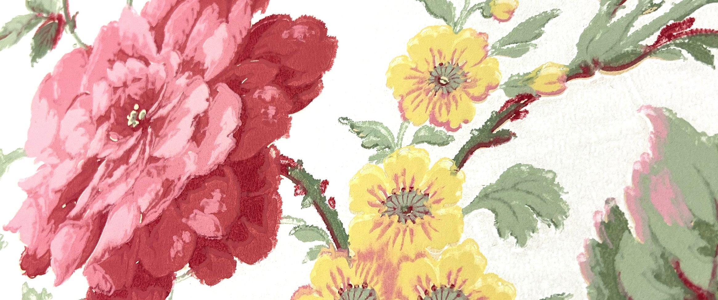 Flerfärgade tapeter