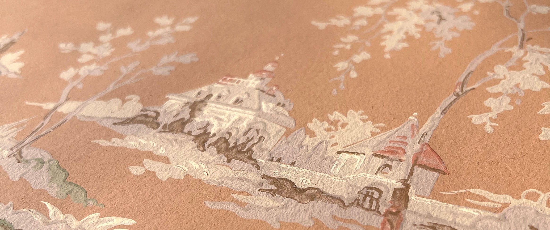 Tapeter med landskapsmotiv