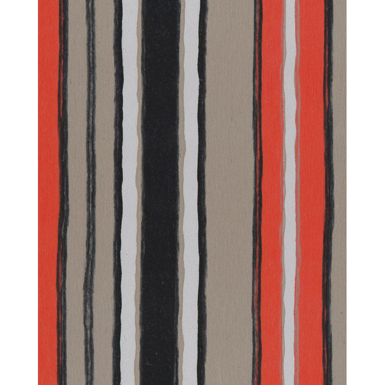 Vintagetapet Förmodat franska ränder