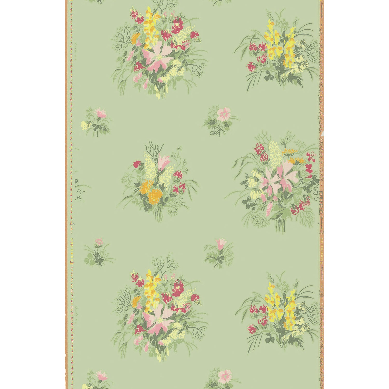 Vintagetapet Le Printemps